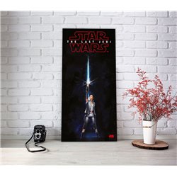 Star Wars - Glass Poster - EP VIII - Rey