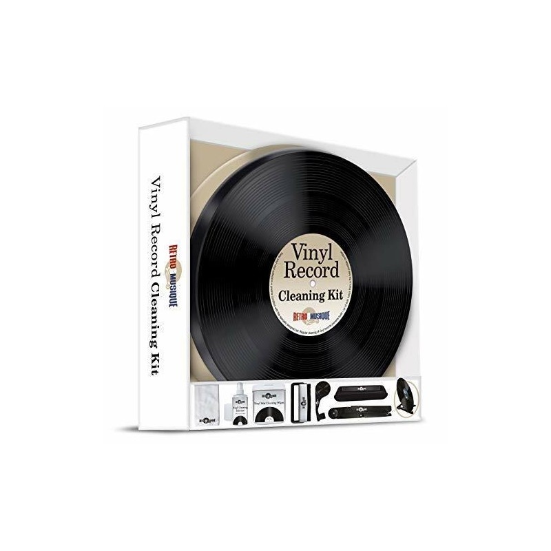 Deluxe Vinyl Record Cleaning Kit