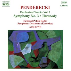 Orchestral Works - Symphony No. 3 - Threnody