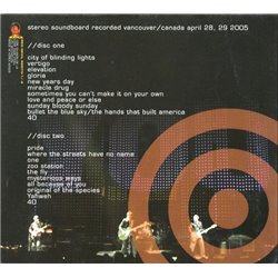 Starting Vertigo - Vancouver 2005