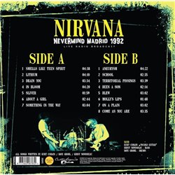 Nevermind Madrid 1992
