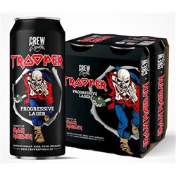 Trooper Progressive Lager - 4 Pack