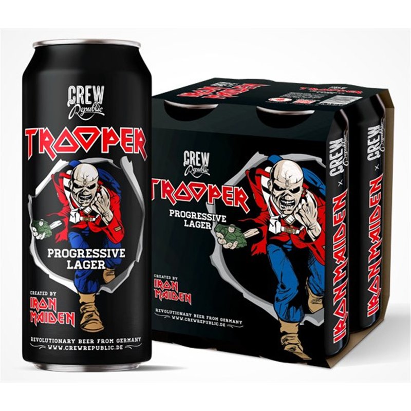 Trooper Progressive Lager - 4 Pack