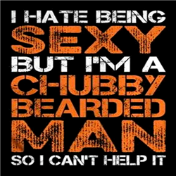 Chubby Bearded Man